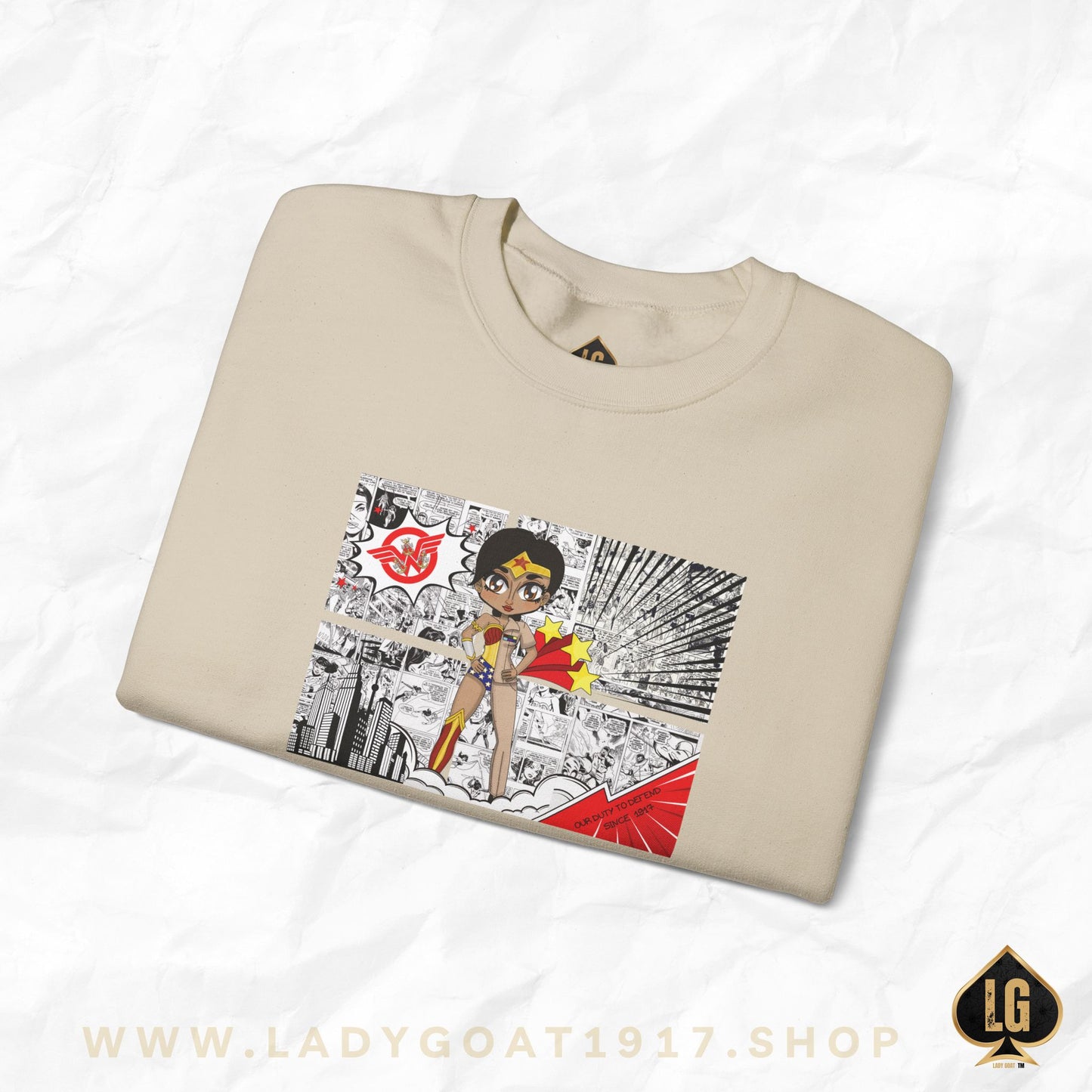 News Flash Comic V1 Crewneck Sweater