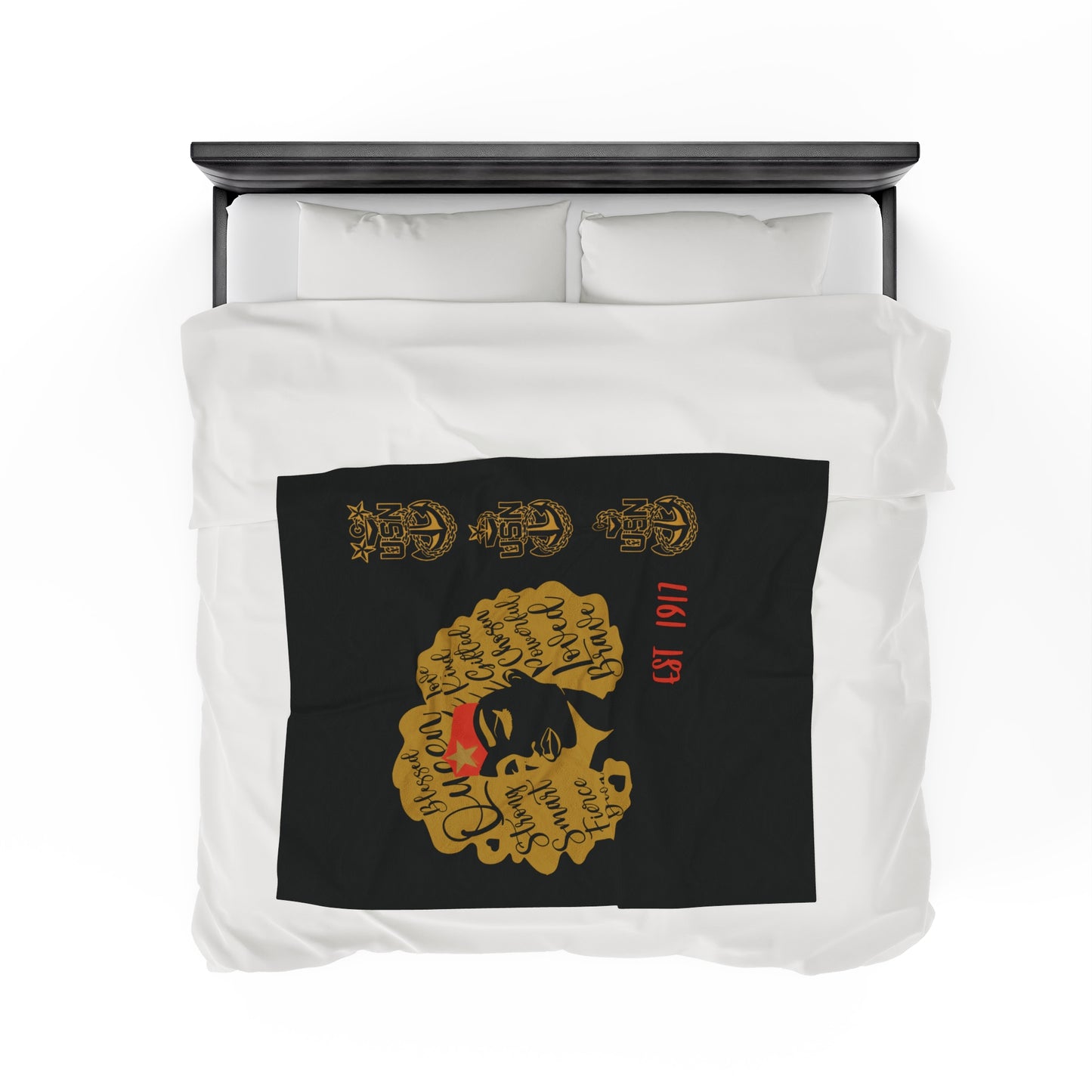 WW OG Diva Gold Fleece Blanket