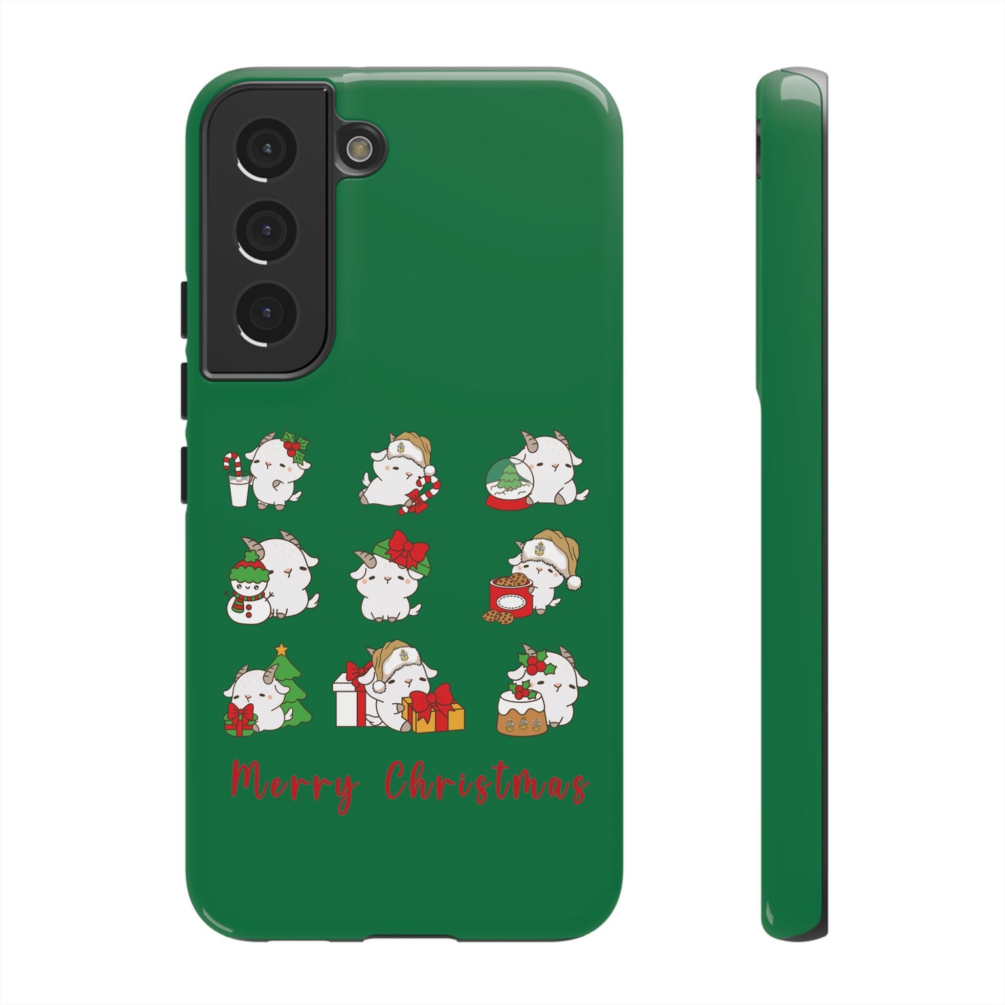 Hello Goat Christmas V2 Tough Phone Case