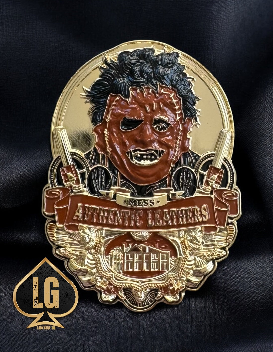 Chainsaw Horror Challenge Coin 22”