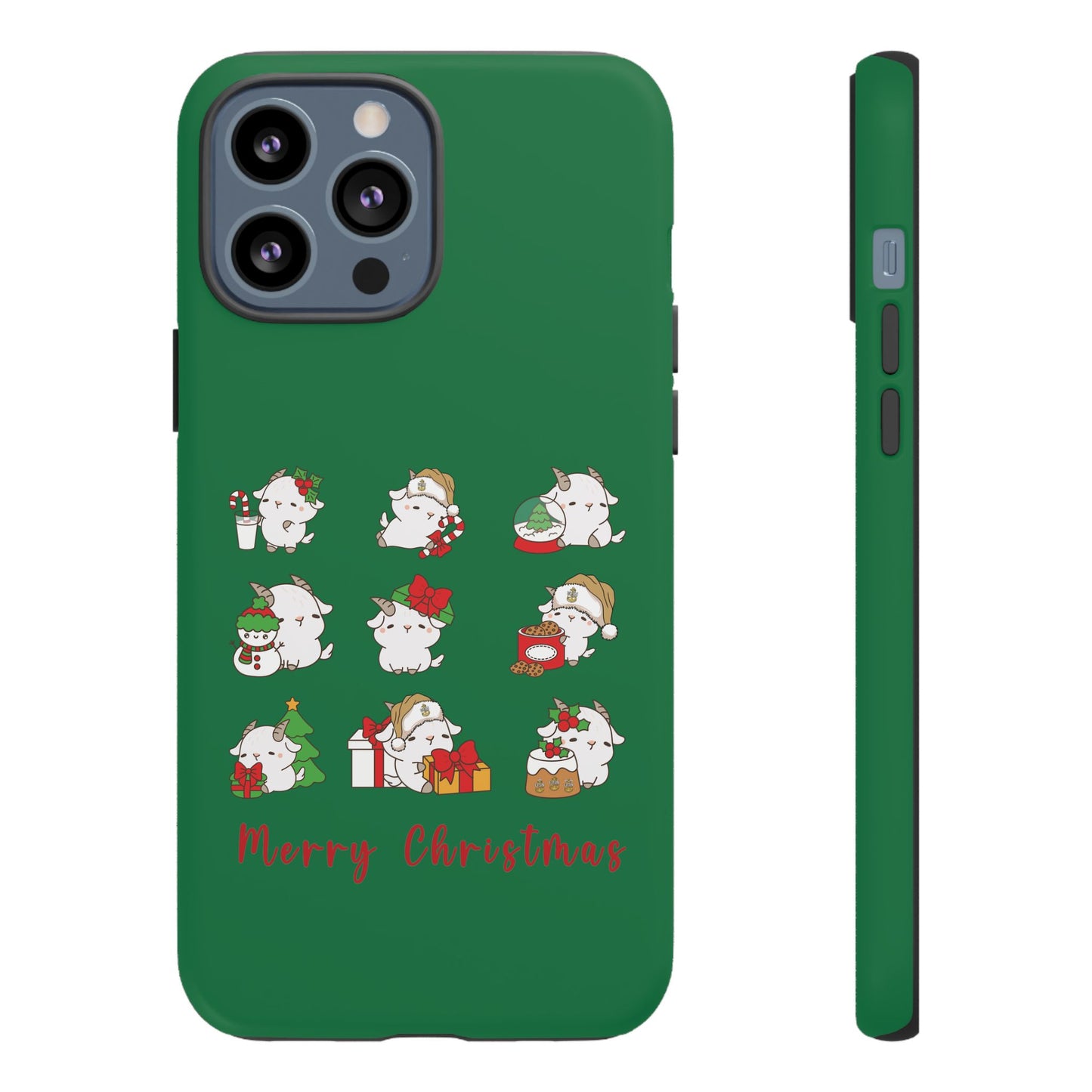 Hello Goat Christmas V2 Tough Phone Case
