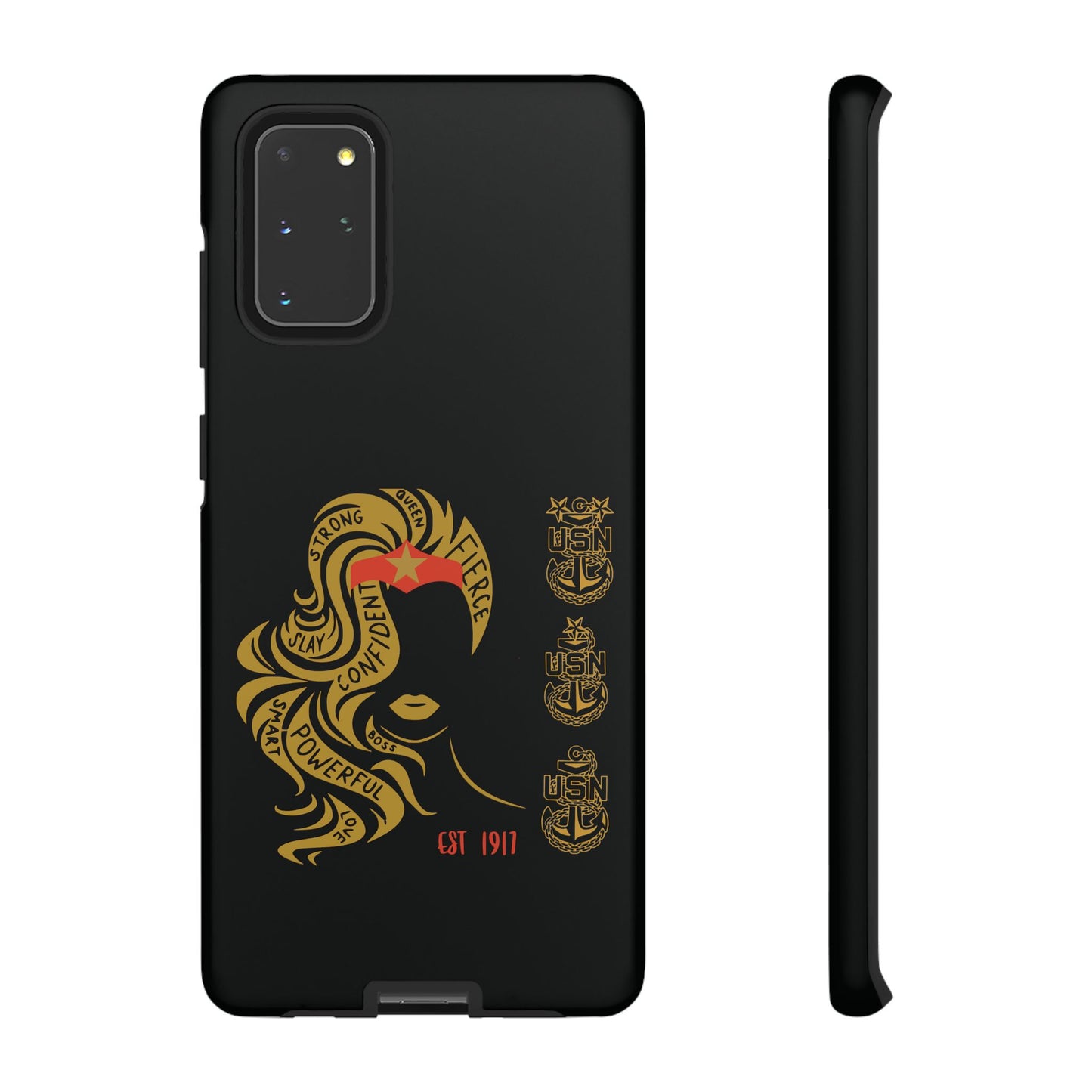 WW OG Long Hair Gold Phone Case