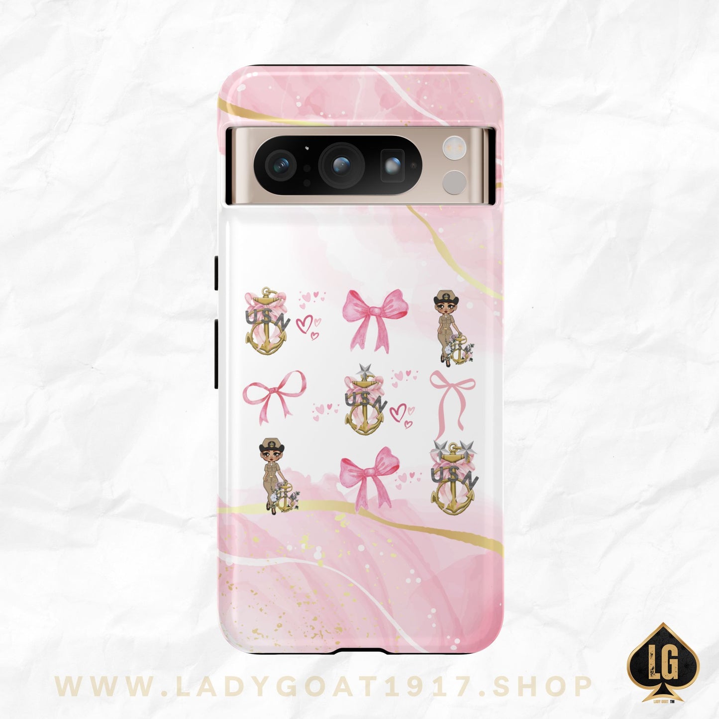 Lady Goat Coquette V8 Phone Case