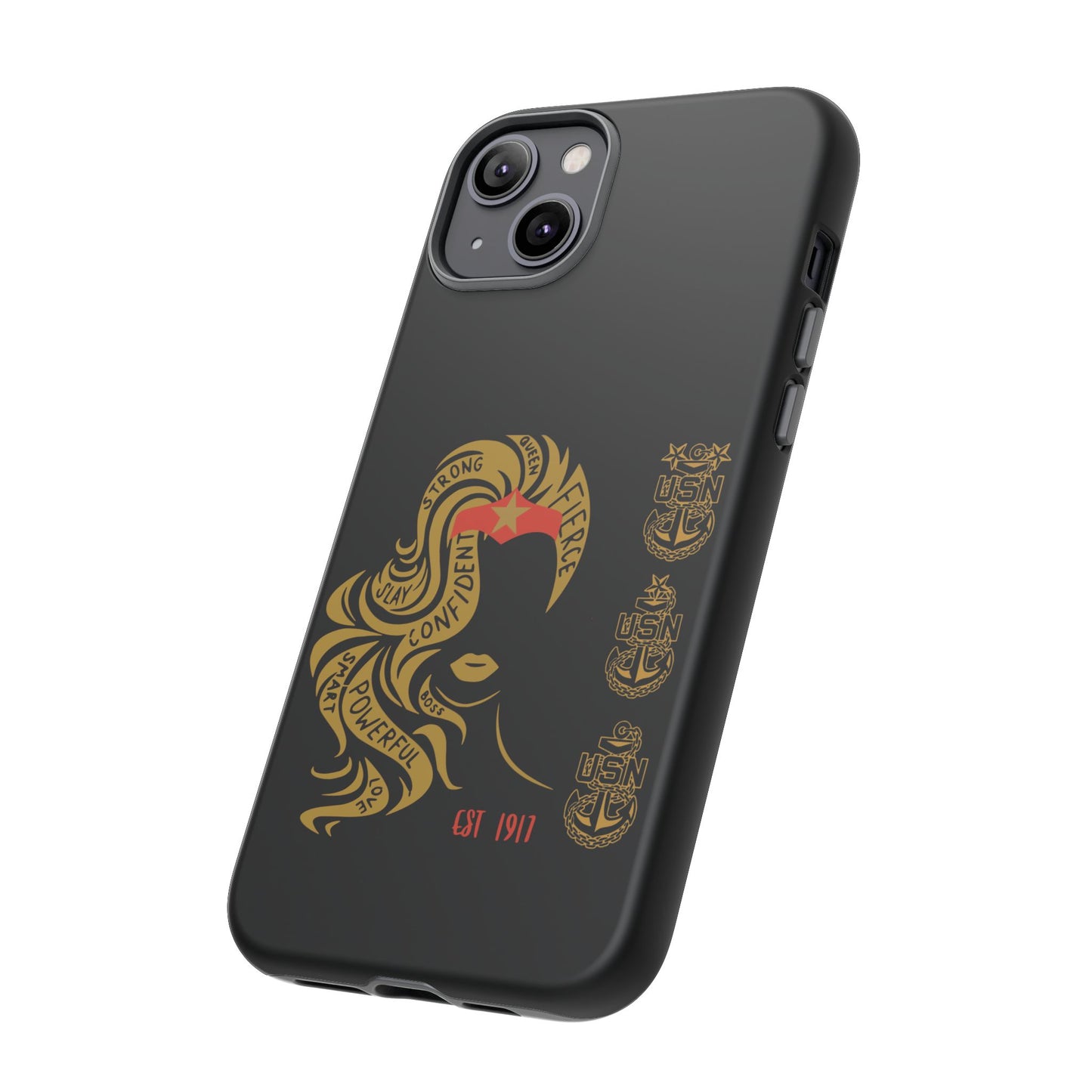 WW OG Long Hair Gold Phone Case