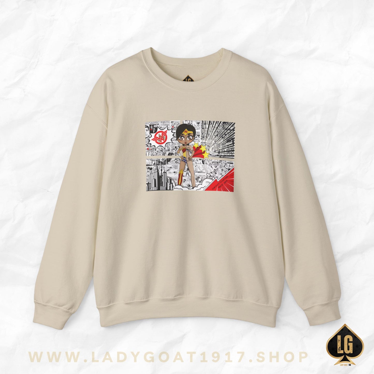 News Flash Comic V1 Crewneck Sweater