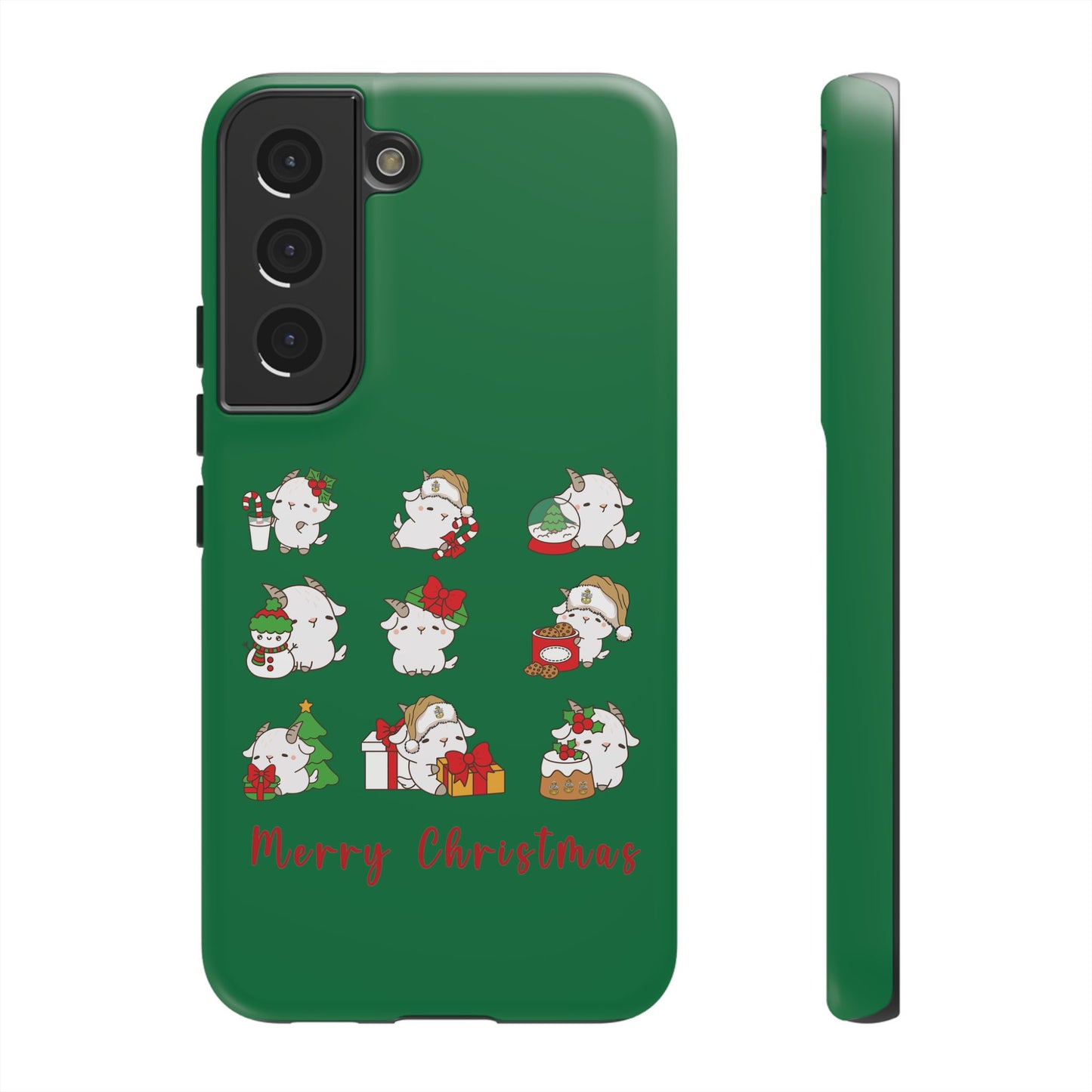 Hello Goat Christmas V2 Tough Phone Case