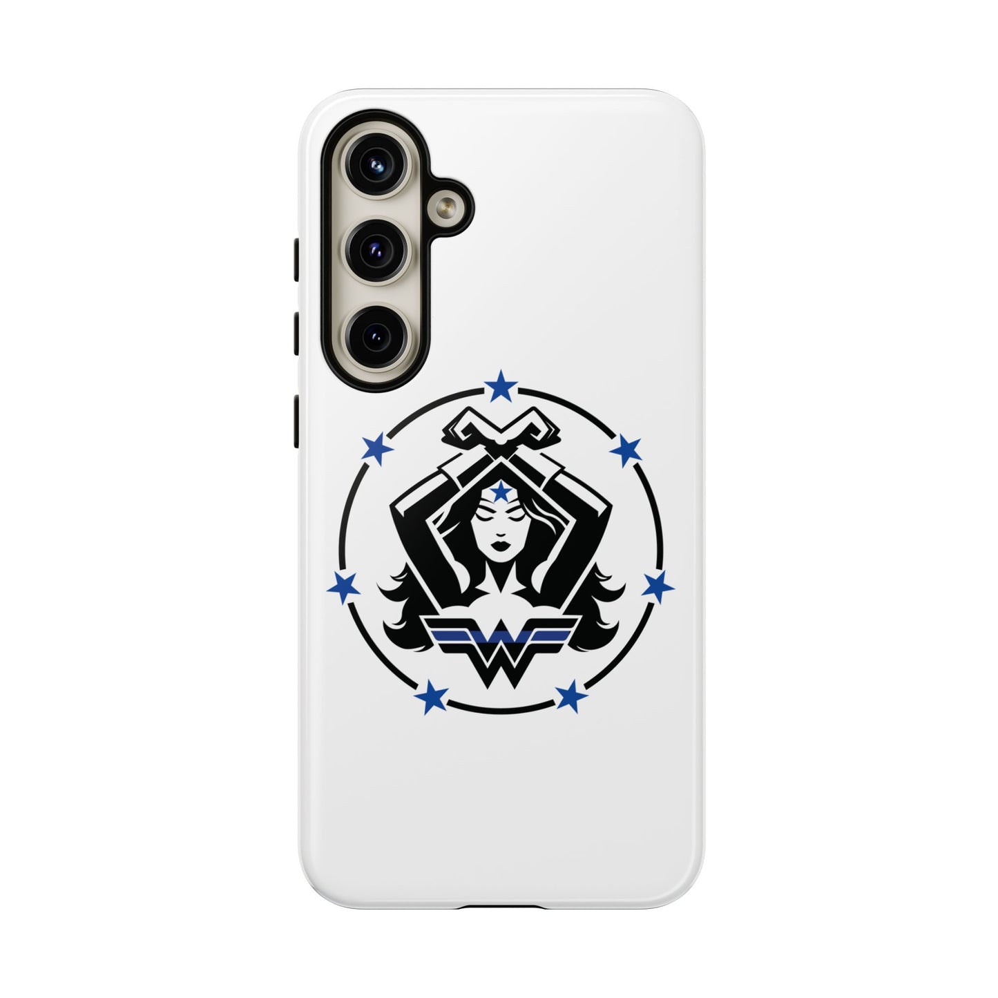 WW Blue Line Tough Phone Case V2