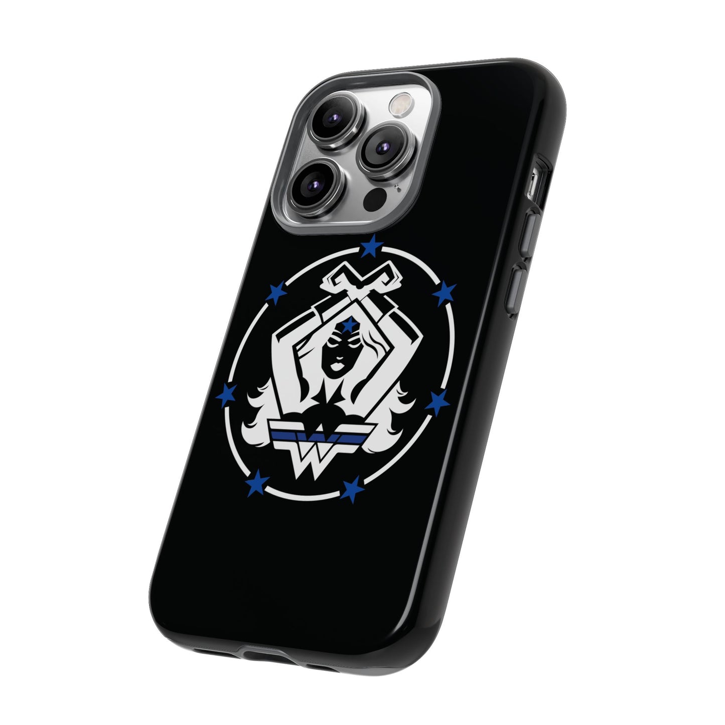 WW Blue Line Tough Phone Case