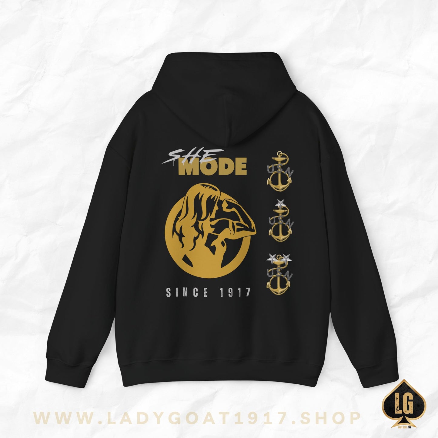 She Mode Unisex Hoodie