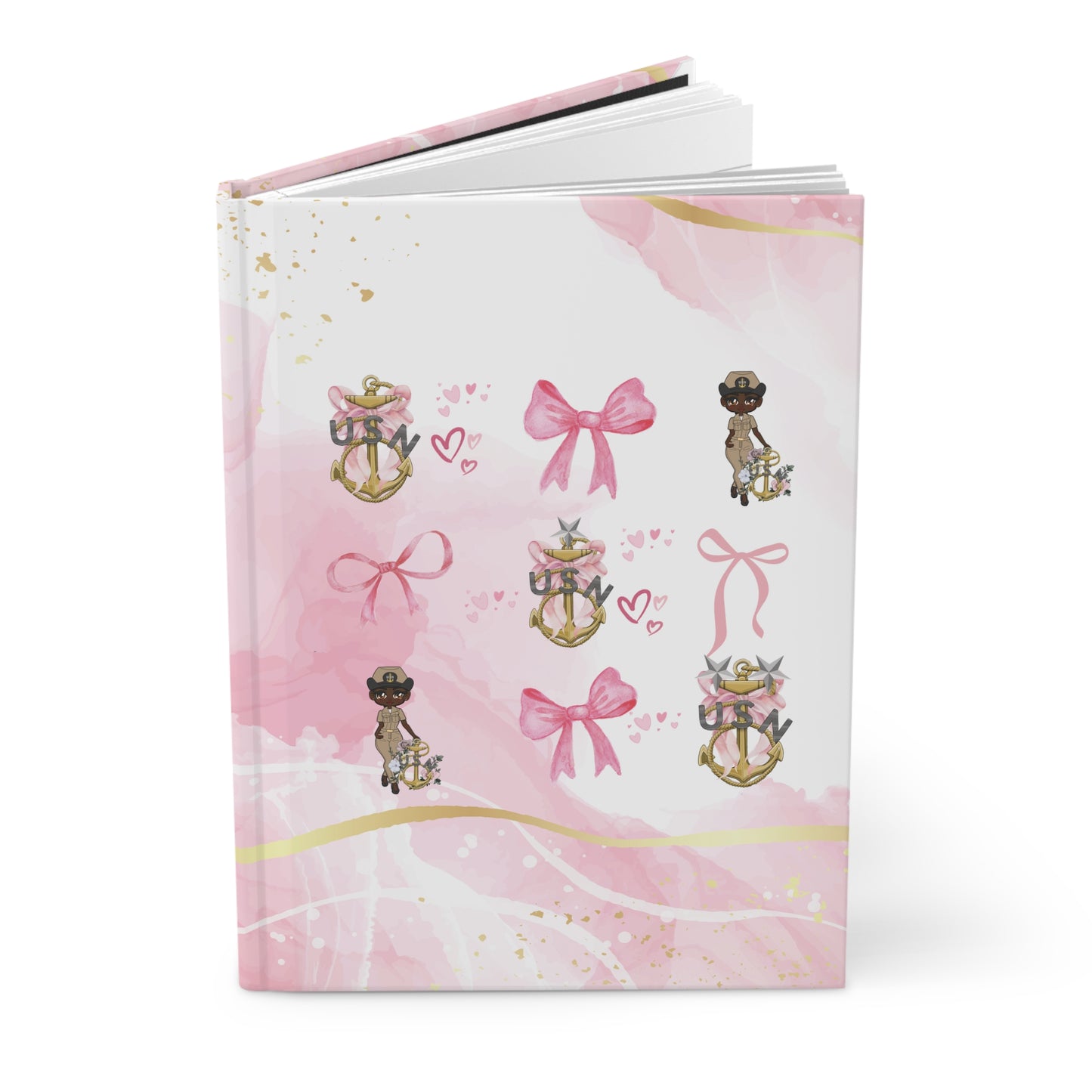 Lady Goat Coquette V3  Hardcover Journal Matte