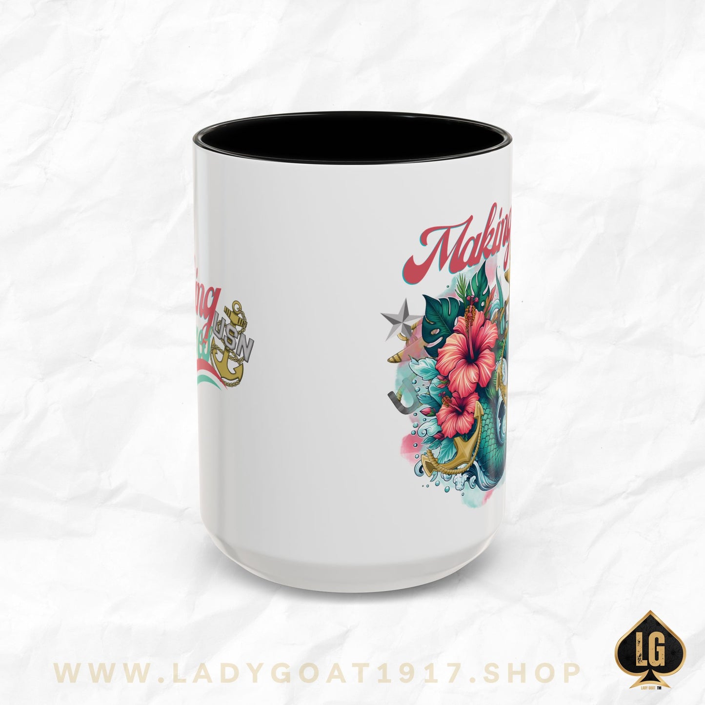 Making Waves Accent Coffee Mug 15oz