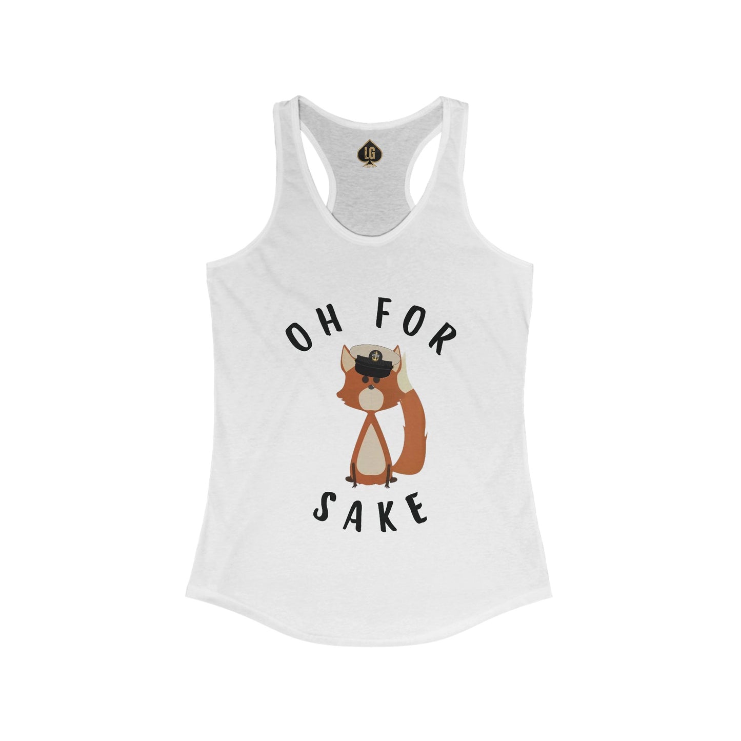For 🦊 Sake ! Women's Ideal Racerback Tank