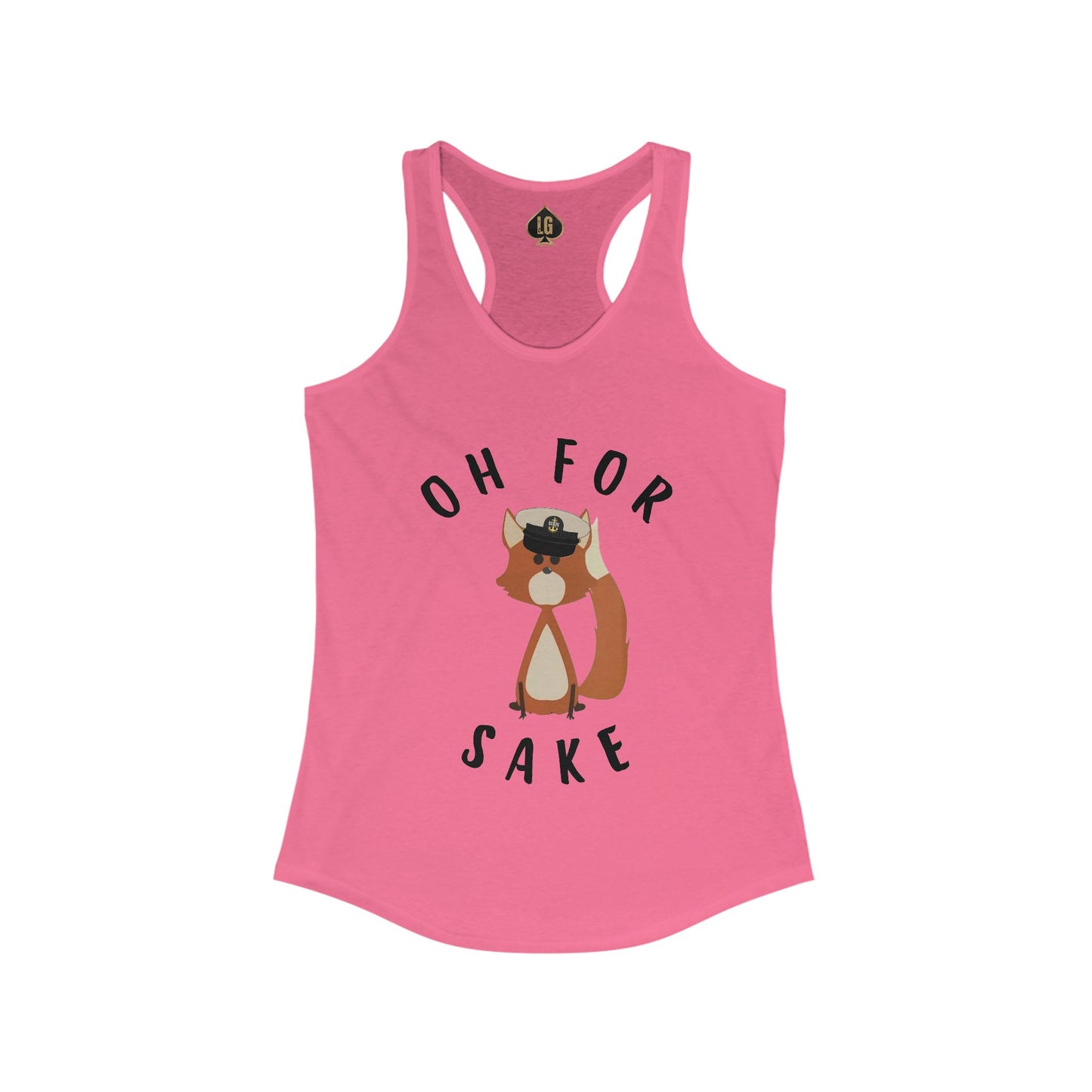 For 🦊 Sake ! Women's Ideal Racerback Tank