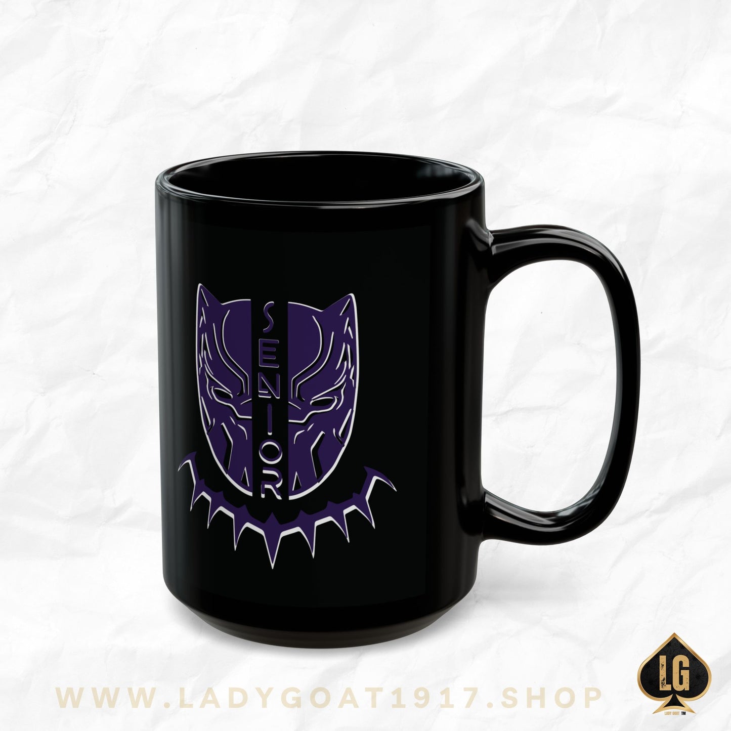 Senior Chief Forever Black Mug