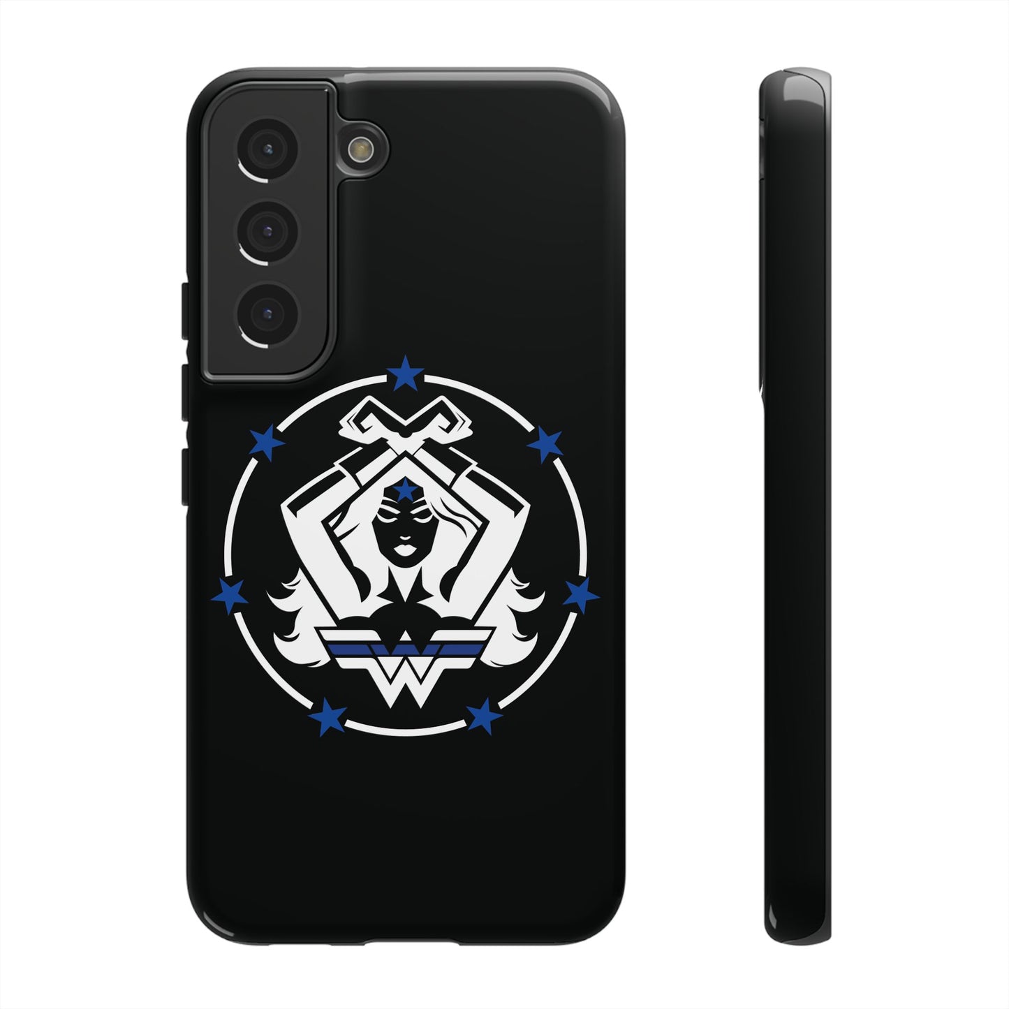 WW Blue Line Tough Phone Case