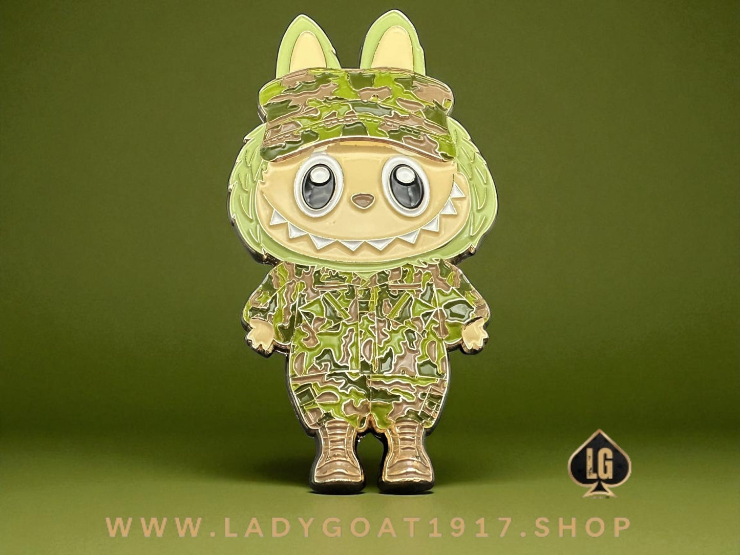 LaSoldier Challenge Coin 25”PRE-SALE**** Green