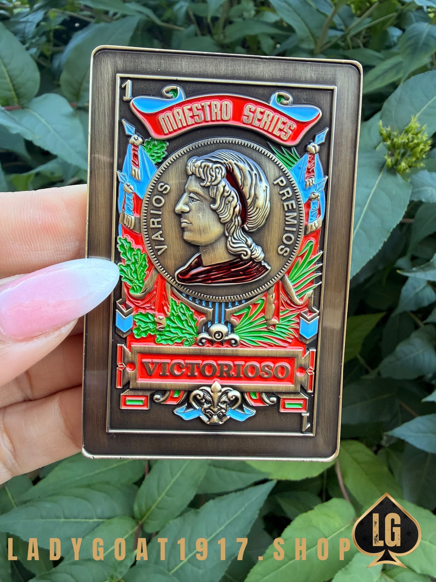 Brisca Challenge Coin 24”