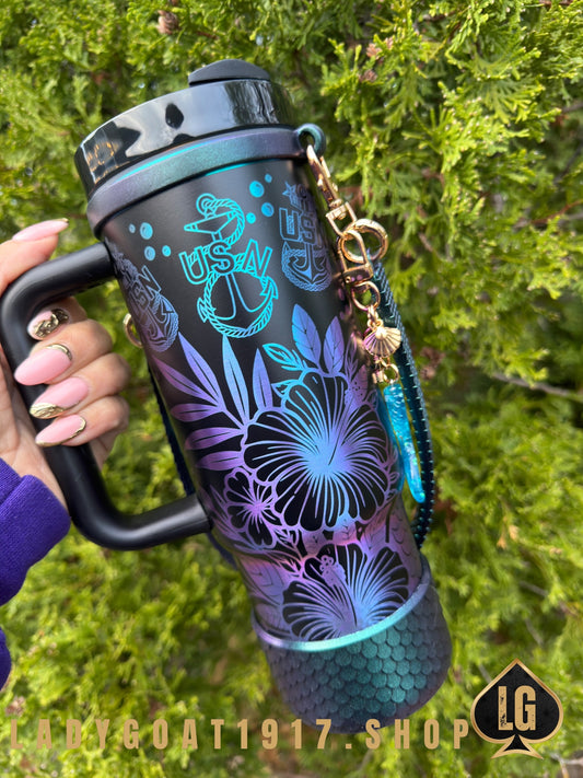 Crest of Wave Black OD Tumbler Limited w/Accesories