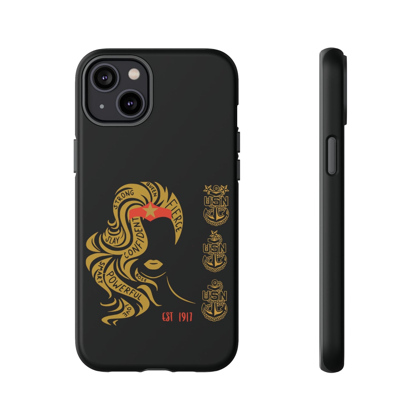 WW OG Long Hair Gold Phone Case