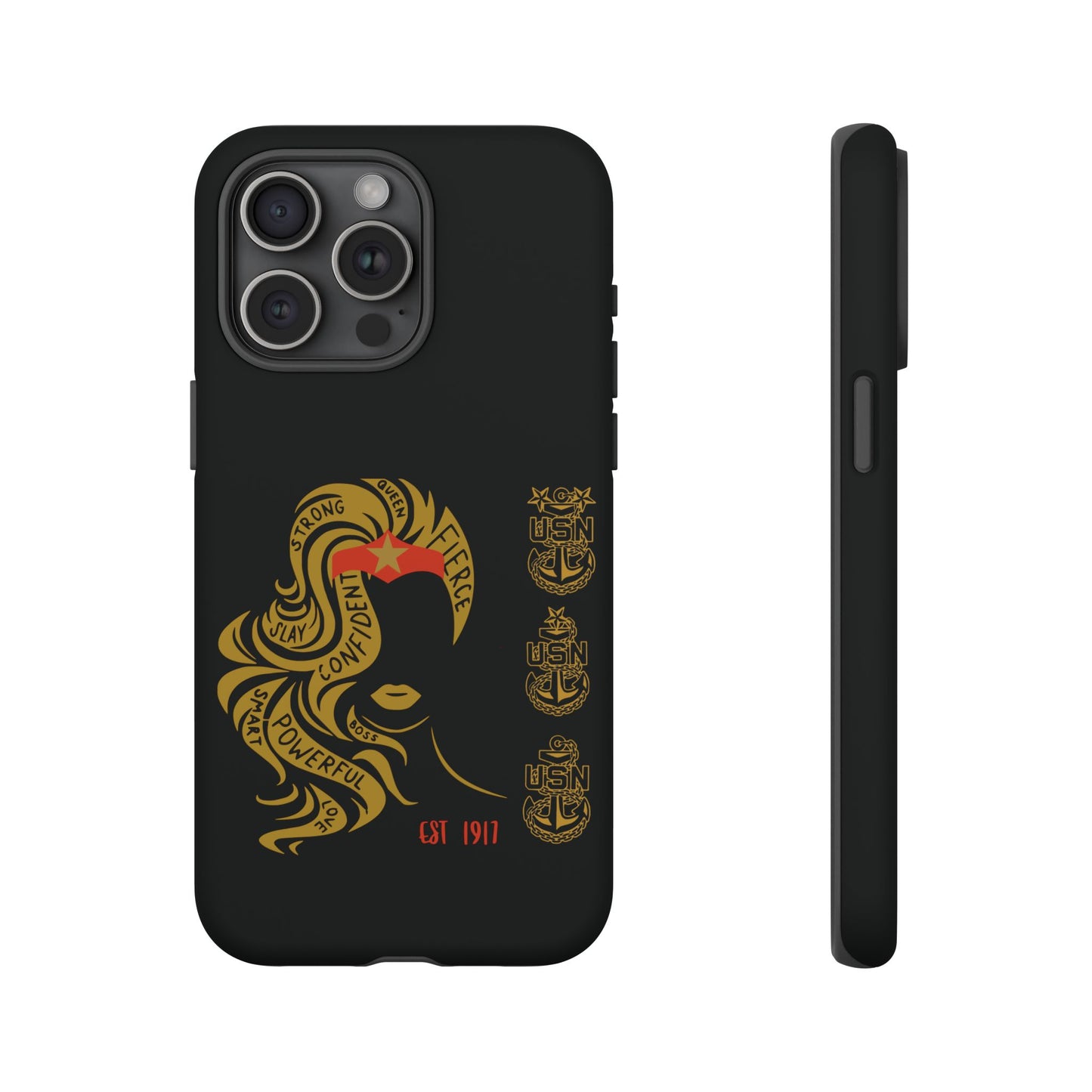 WW OG Long Hair Gold Phone Case
