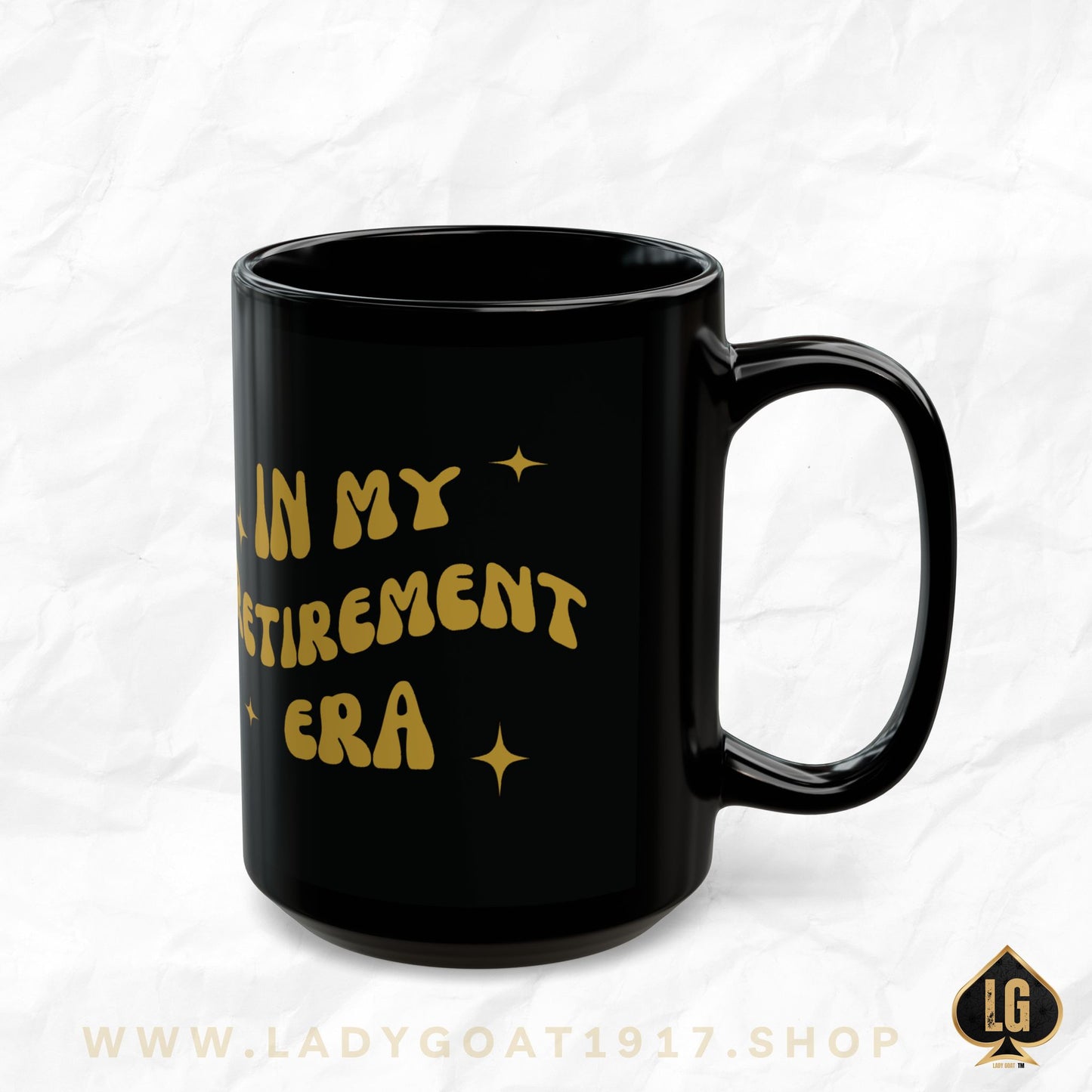 MCPO Retirement Era Black Mug