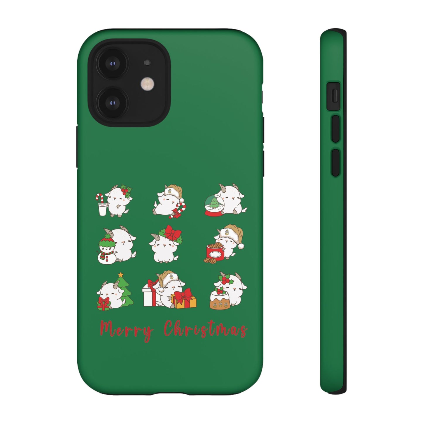 Hello Goat Christmas V2 Tough Phone Case