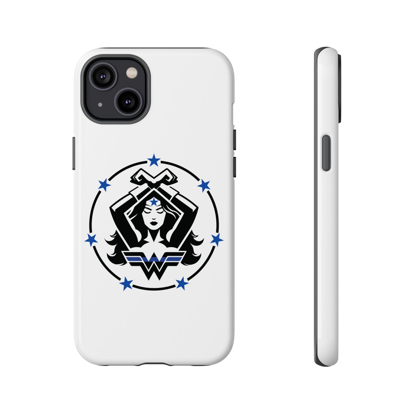 WW Blue Line Tough Phone Case V2