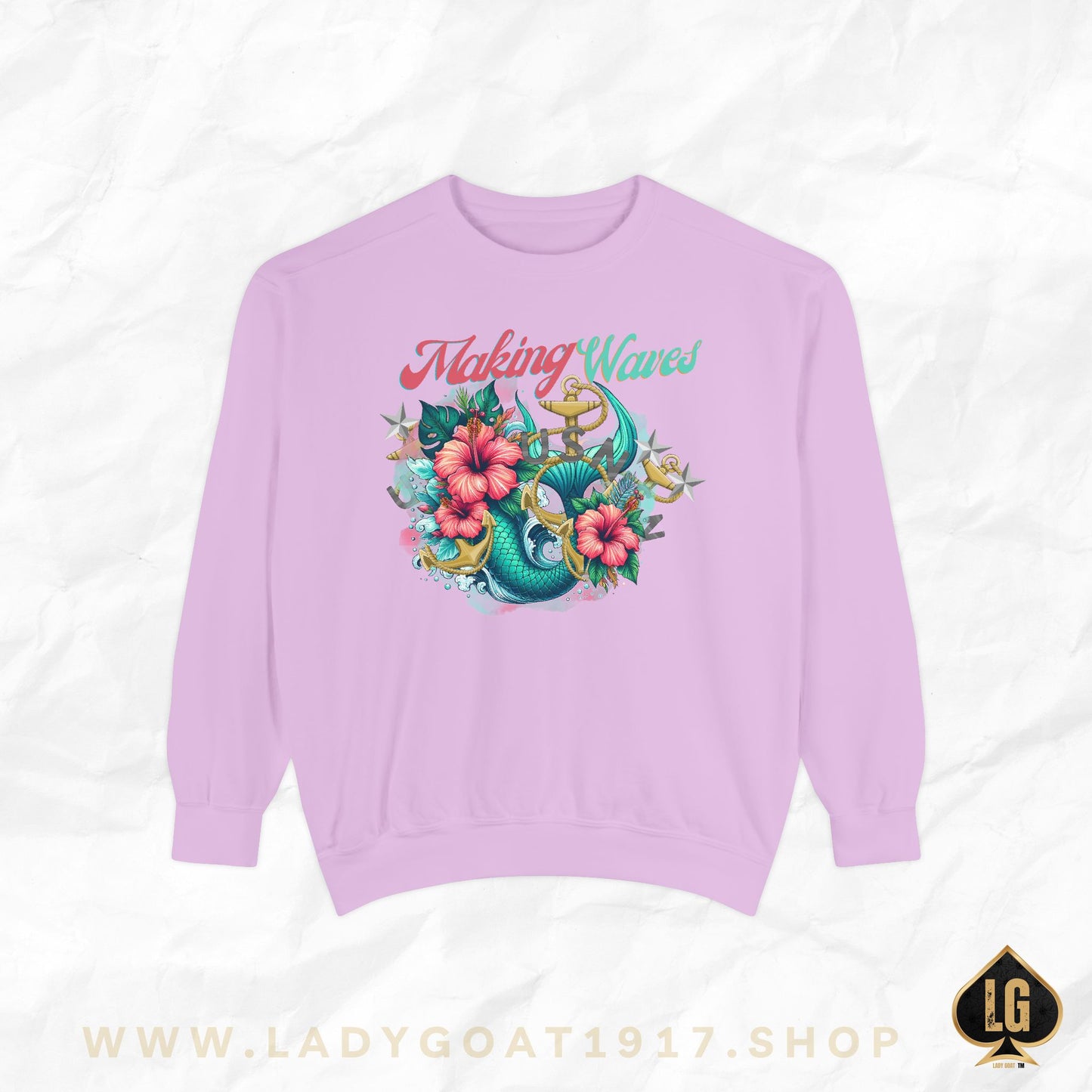 Making Waves V1 Premium Unisex Relaxed Fit Sweatshirt