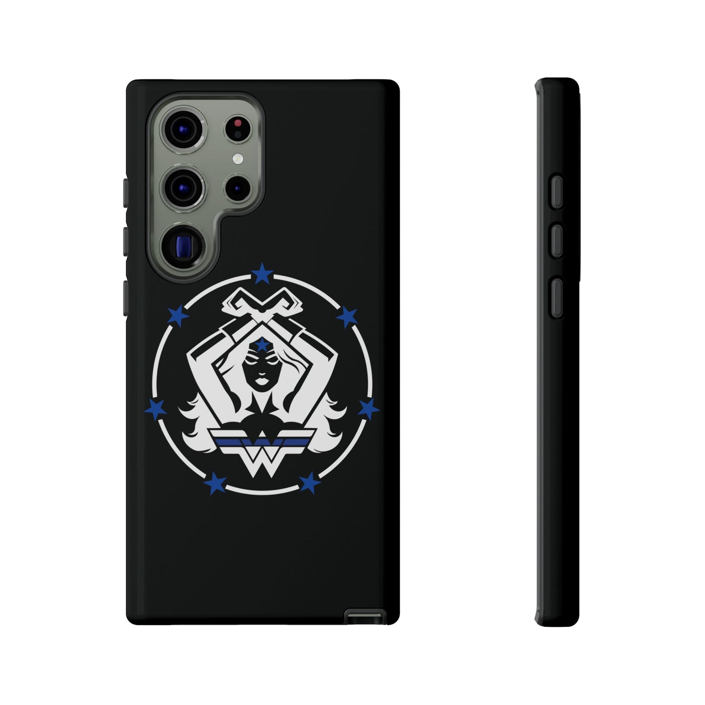 WW Blue Line Tough Phone Case