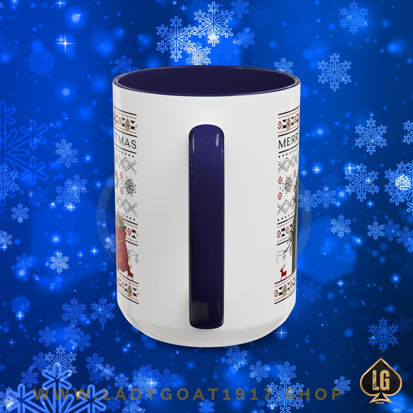 Christmas Blues V2  15oz Mug