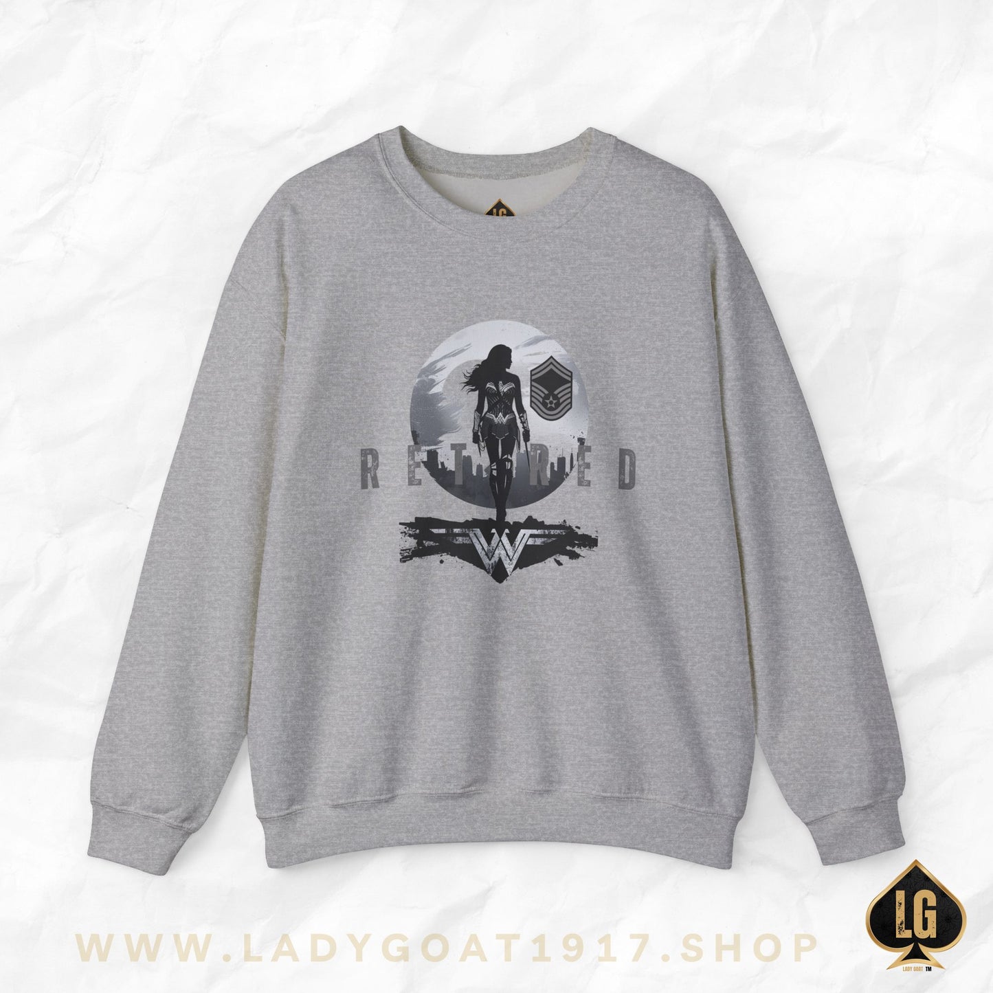 WW Air Force Retired Crewneck Sweater