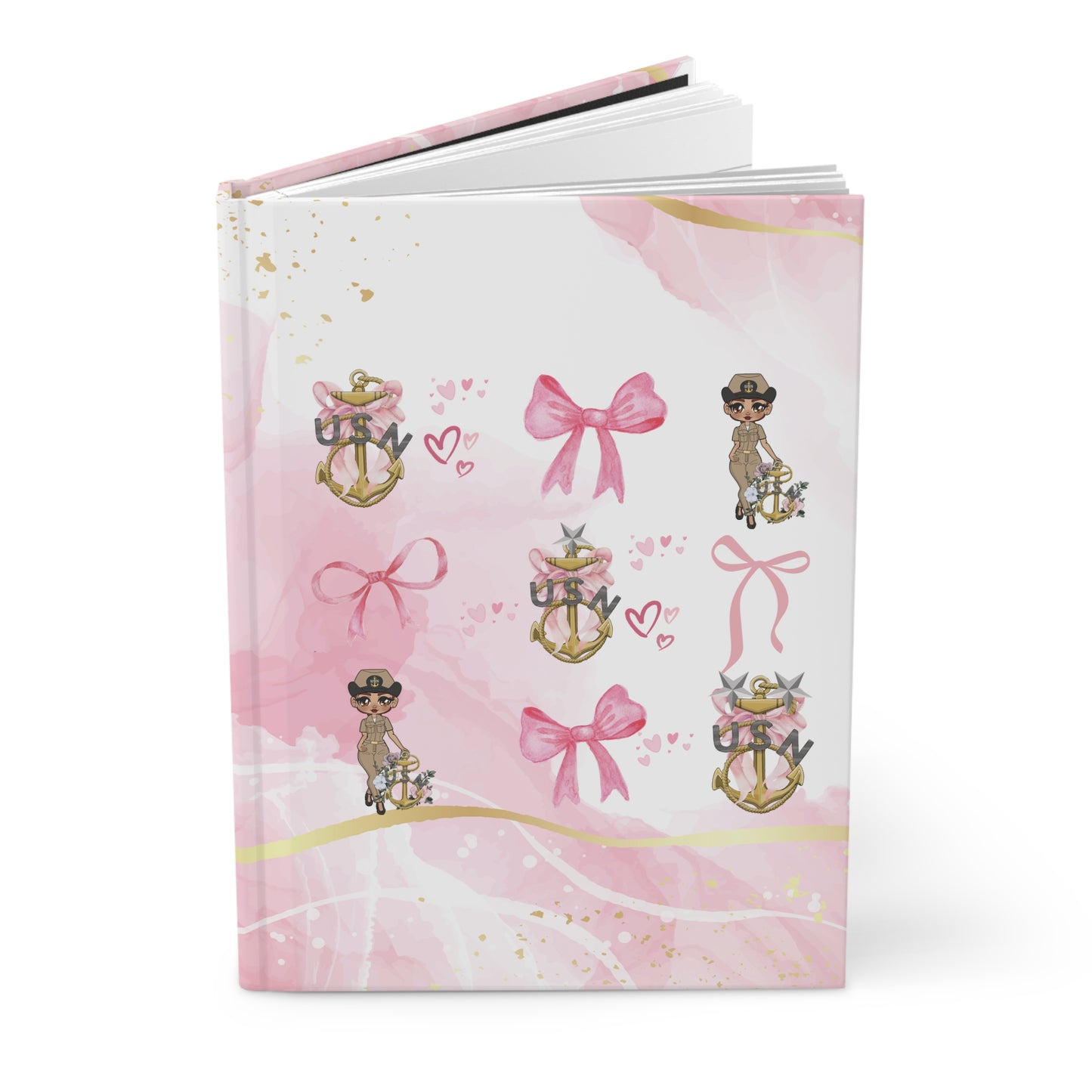 Lady Goat Coquette V8 Hardcover Journal Matte