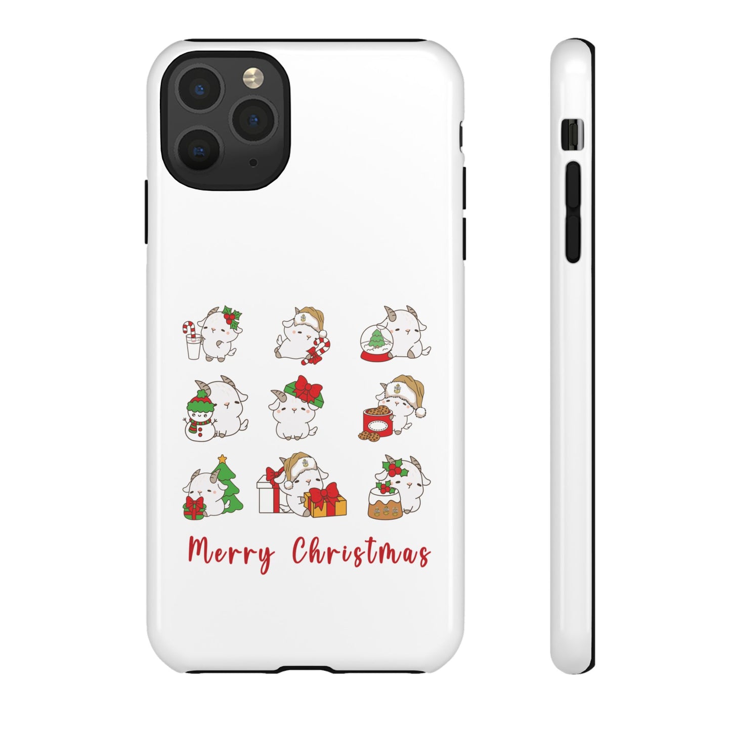 Hello Goat Christmas V3Tough Phone Case