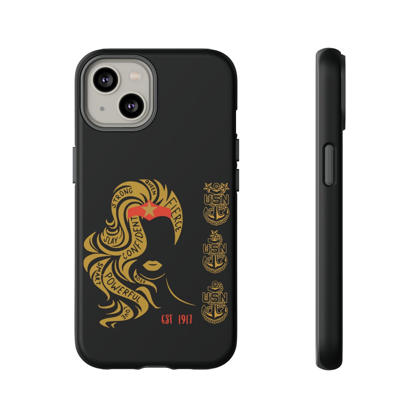WW OG Long Hair Gold Phone Case