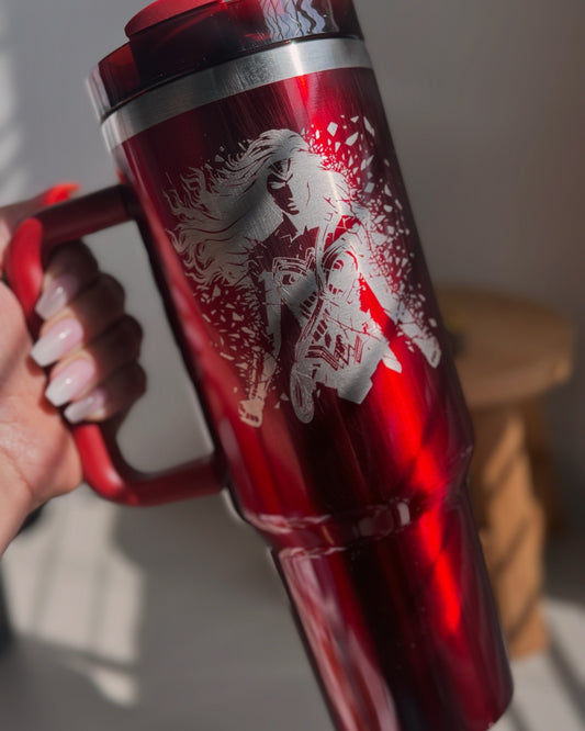 WW 131 Red 40oz Tumbler