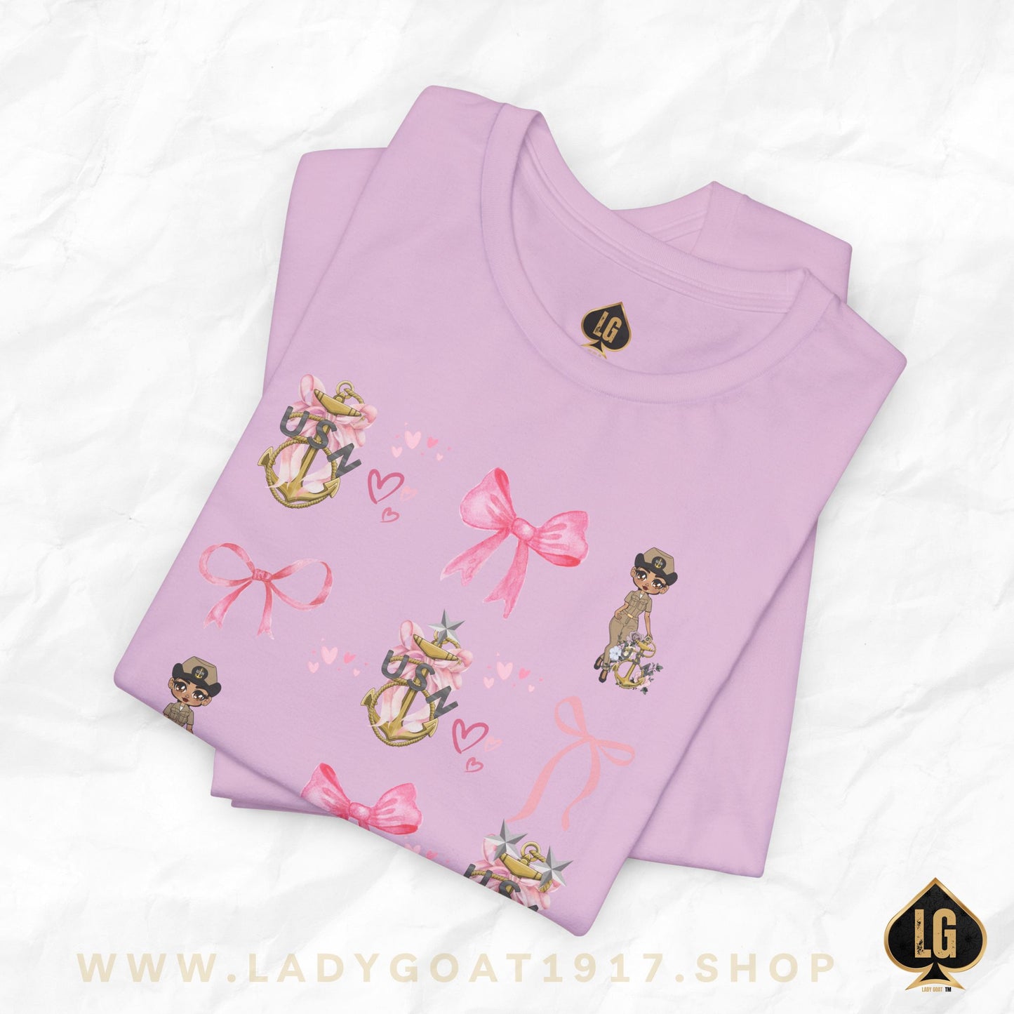 Lady Goat Coquette V1 Unisex Tee