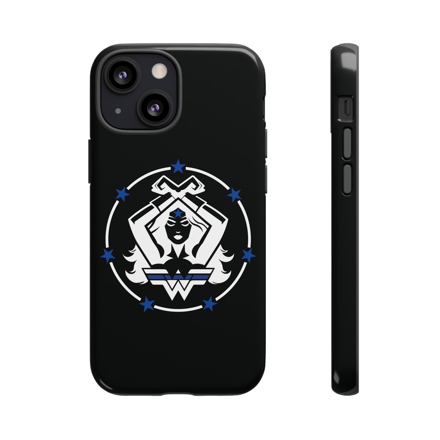 WW Blue Line Tough Phone Case