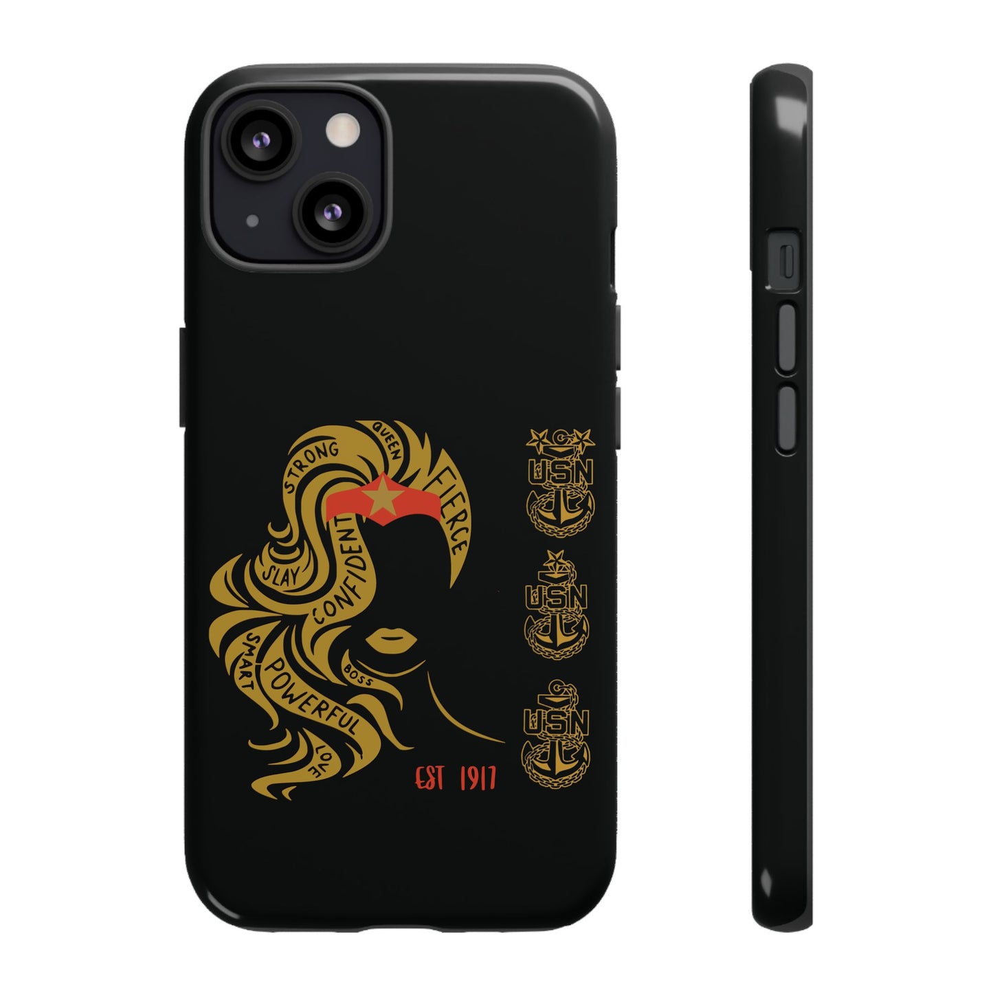 WW OG Long Hair Gold Phone Case