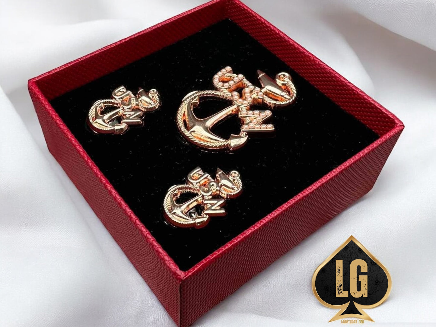 Rose Gold Vintage Combo | Anchors