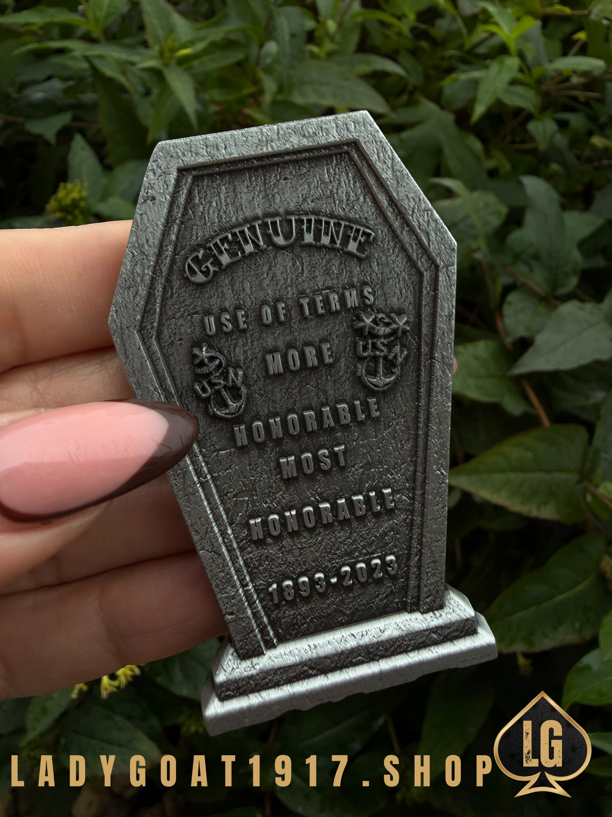 RIP Genuine Terms  Challenge Coin 24'