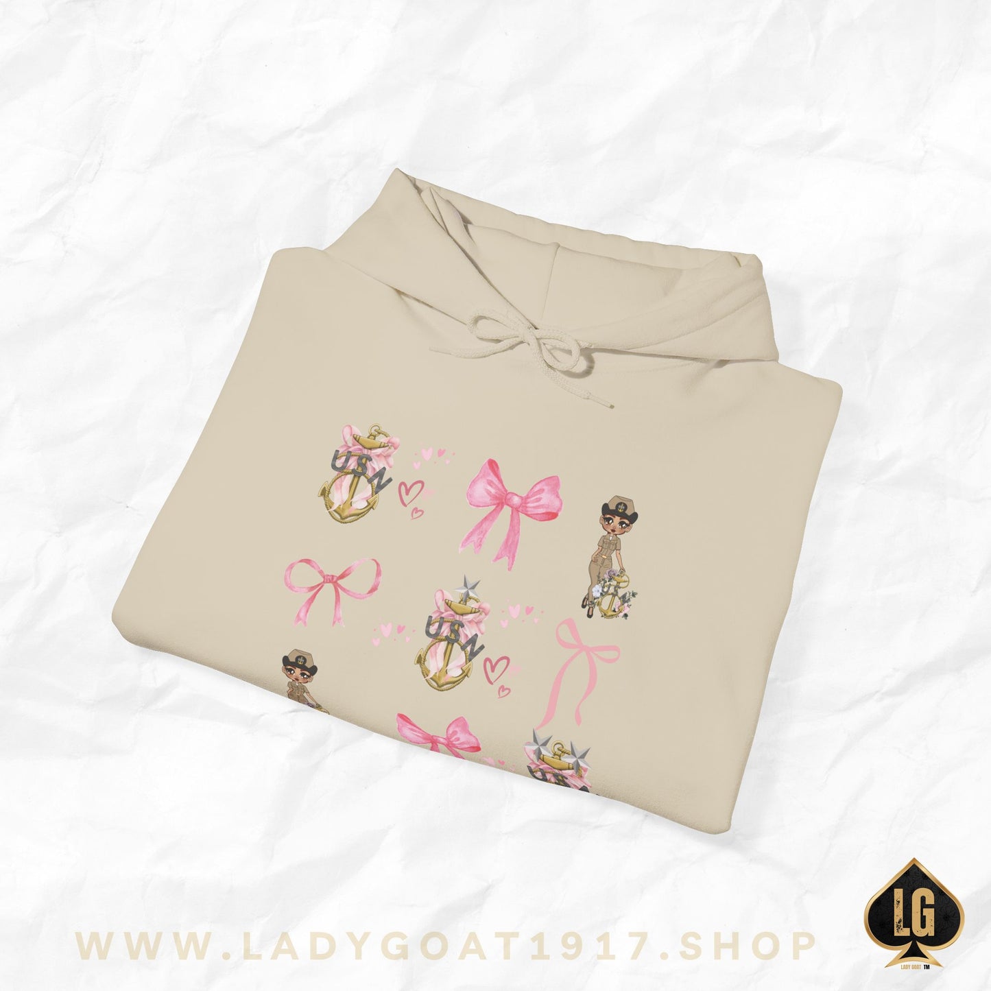 Lady Goat Coquette V8 Unisex Hoodie