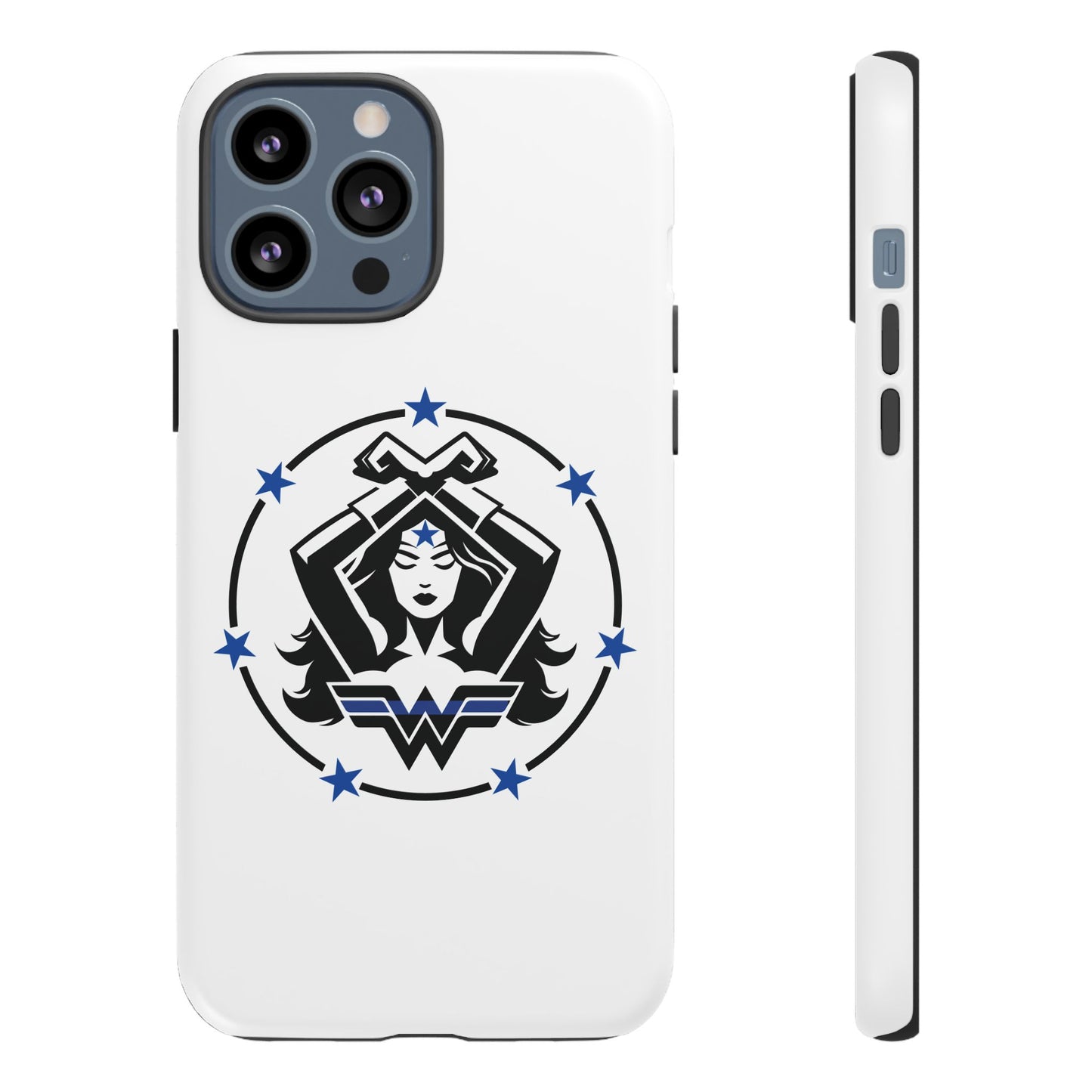 WW Blue Line Tough Phone Case V2