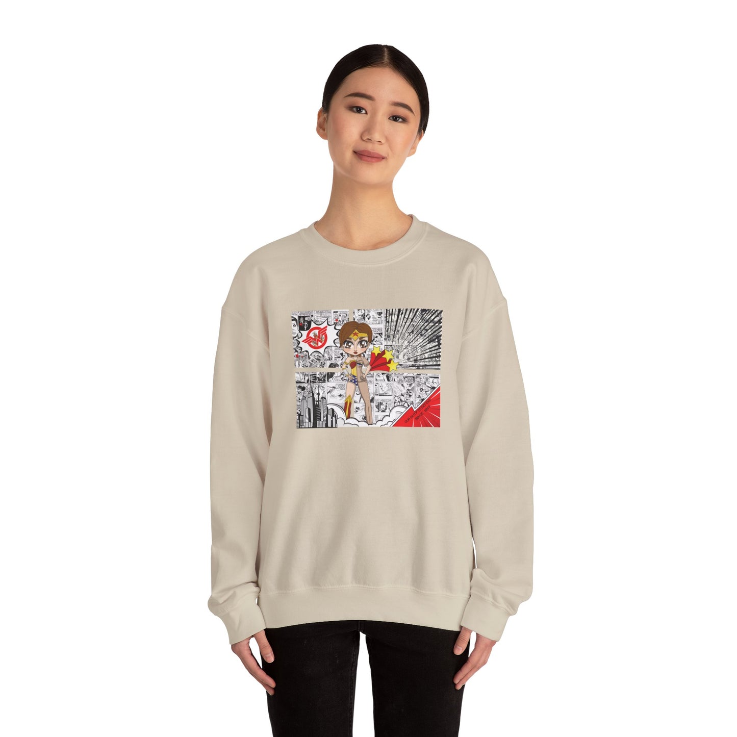 News Flash Comic V4 Crewneck Sweater
