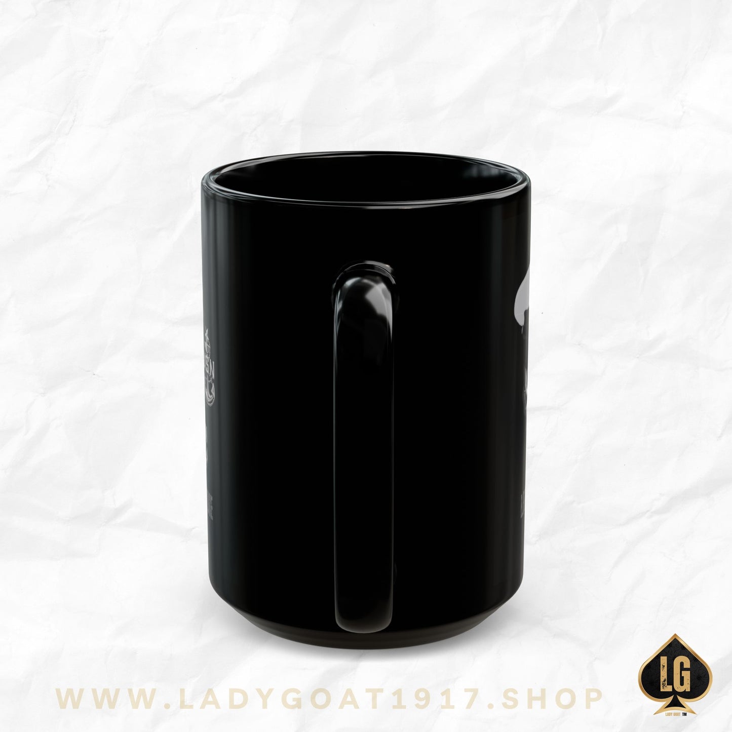 Legends Never Die Black Mug