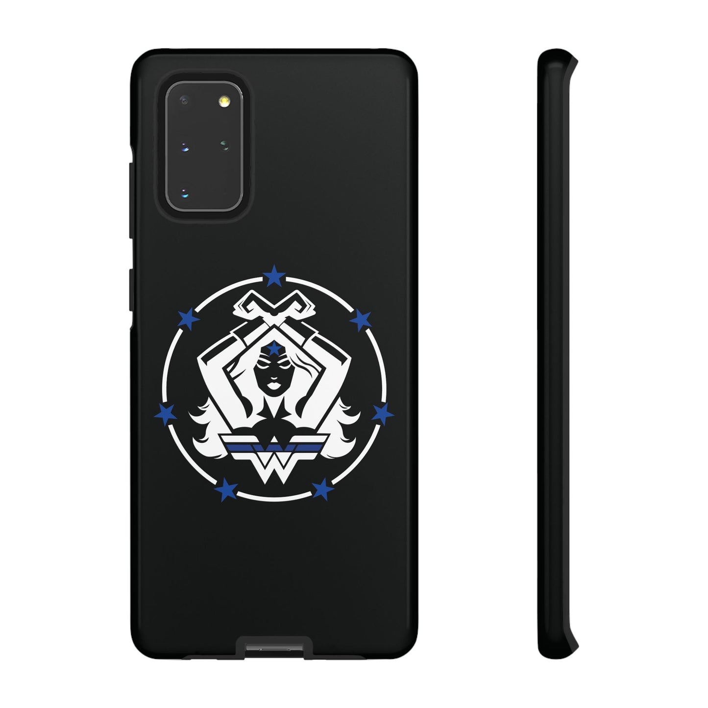 WW Blue Line Tough Phone Case