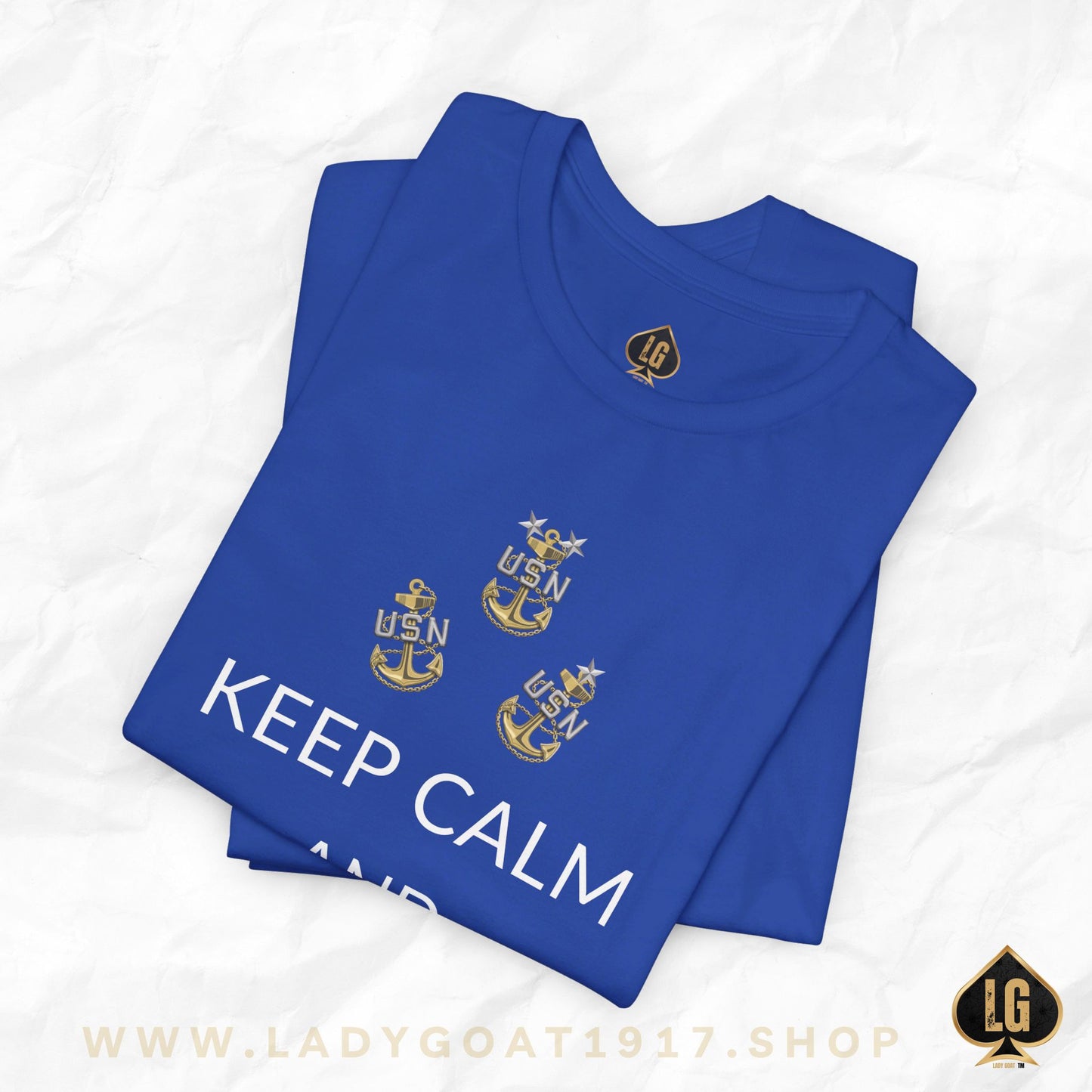 Keep Calm Ask Chief Unisex Tee