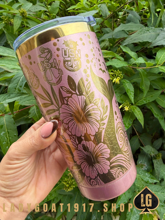 Rose Gold 20oz Tumbler
