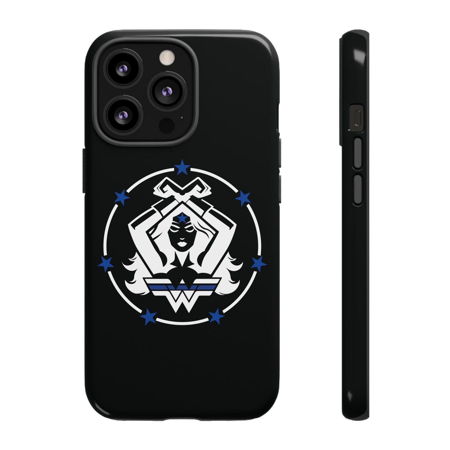 WW Blue Line Tough Phone Case