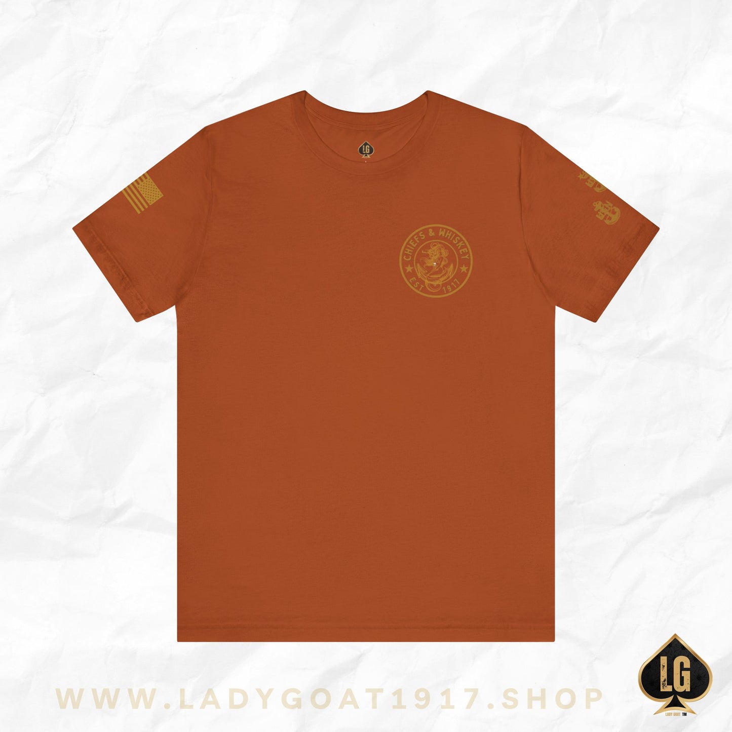 Chiefs and Whiskey V1 Unisex Tee