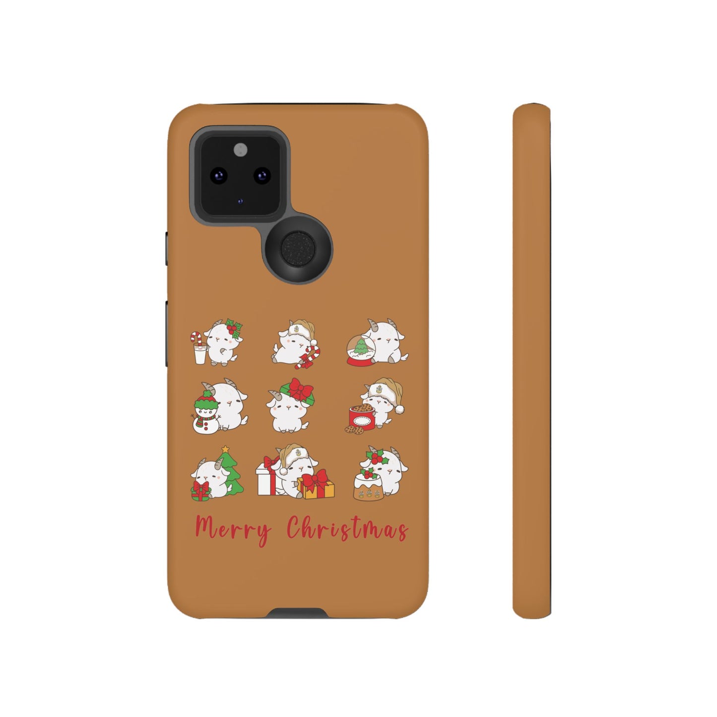 Hello Goat Christmas V1 Tough Phone Case